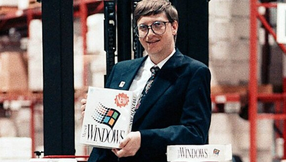 比爾·蓋茨正在做人生的第一筆大生意